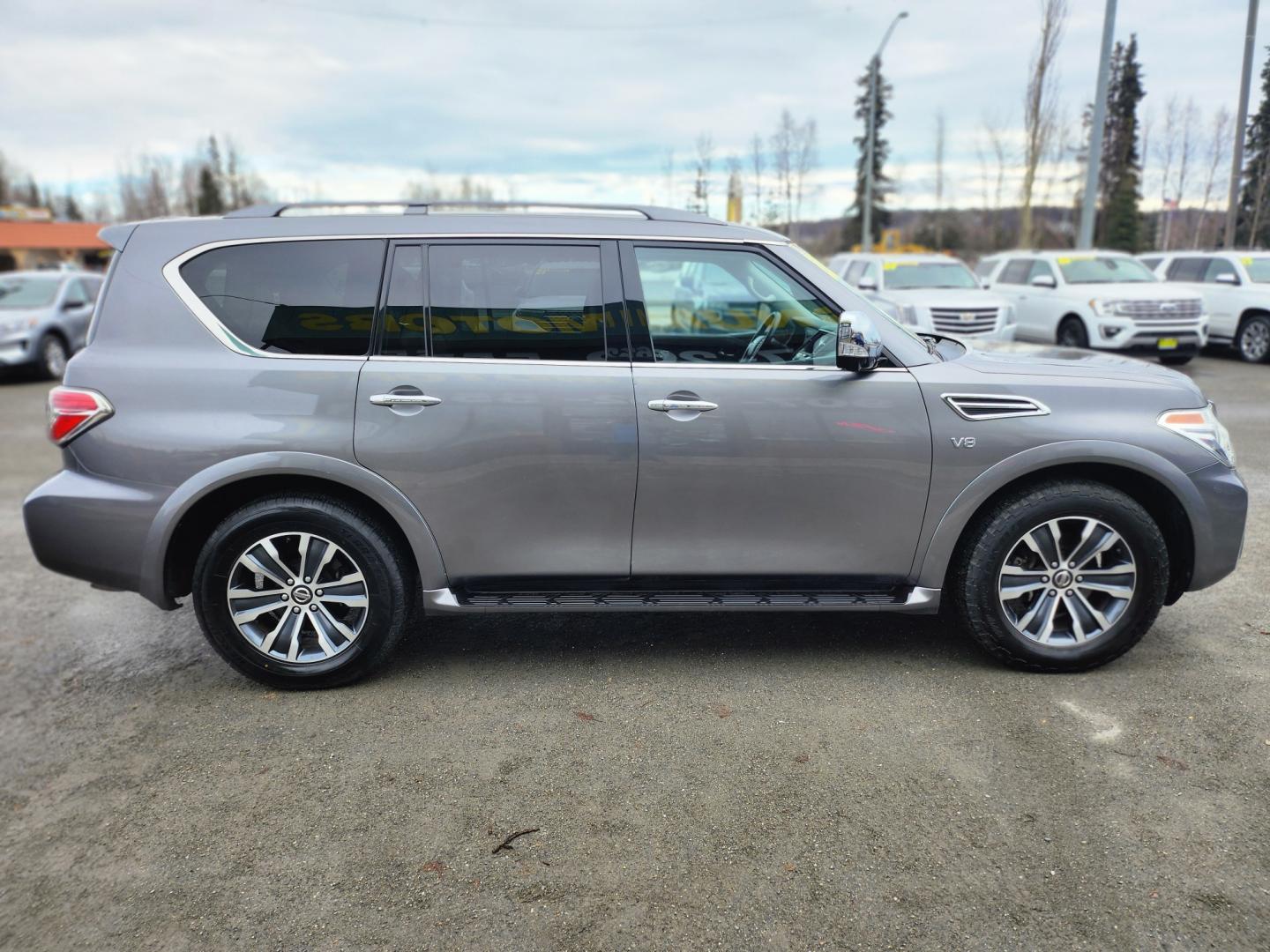 2020 GRAY NISSAN ARMADA SV (JN8AY2NC1LX) with an 5.6L engine, Automatic transmission, located at 1960 Industrial Drive, Wasilla, 99654, (907) 274-2277, 61.573475, -149.400146 - Photo#6